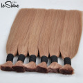 La mejor calidad Double Drawn Hair Bulk Full End